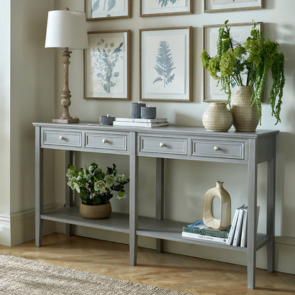 The Serene Four Drawer Console Table