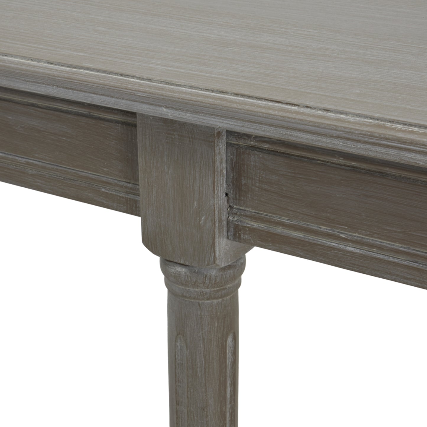 The Serene Rattan Large Console Table