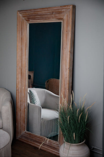 Newby Washed Wood Large Mirror
