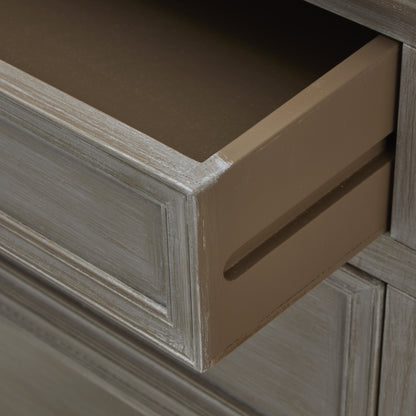 An Elegant Two Over Two Drawer Design – Ideal for hallways, living rooms, dining areas, or bedrooms thanks to its multi-purpose appeal. W110 x D43 x H87 cm. www.nobleandnook.co.uk