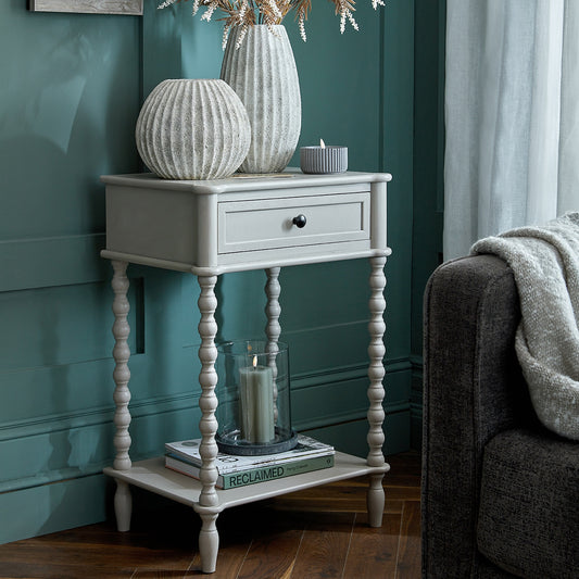 The Camden One Drawer Side Table