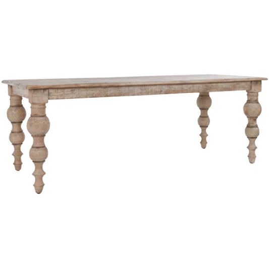 The Rutland Rectangular Dining Table is a statement piece built for both comfort and longevity. At W200 x D100 x H76 cm, the Rutland is large enough to seat up to eight, making it ideal for hosting gatherings or daily family dining.