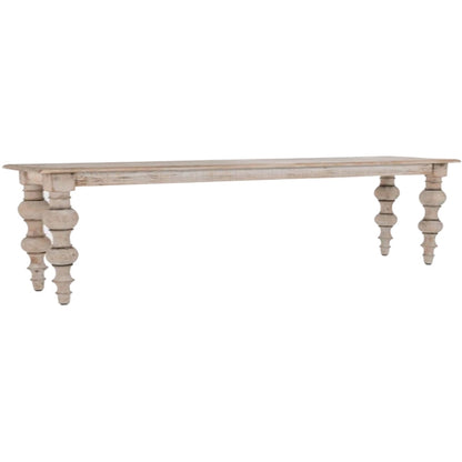 The Rutland Rectangular Dining Bench