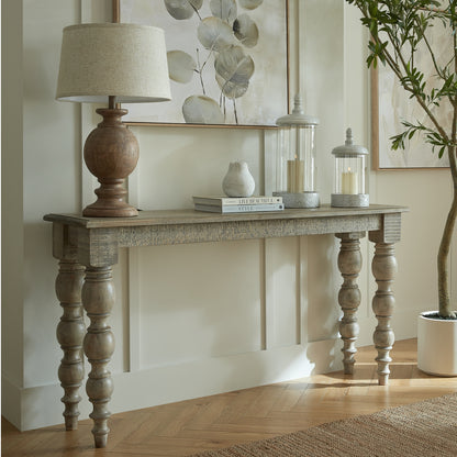 Rutland Console Table – Elegant Architectural Style in a Timeless Finish