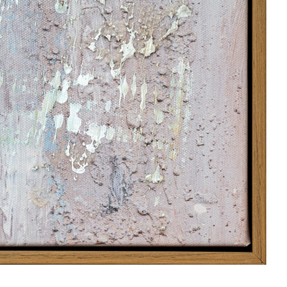 Traverse Hand Painted Canvas in Frame | Large Abstract Wall Art 150 × 100cm