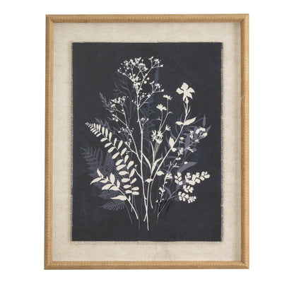 Flora & Fauna Collection – Grove on Linen in Beaded Frame