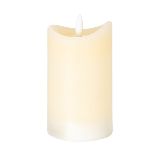Luxe Collection Natural Glow 2.75x5 Cream Melted LED Candle