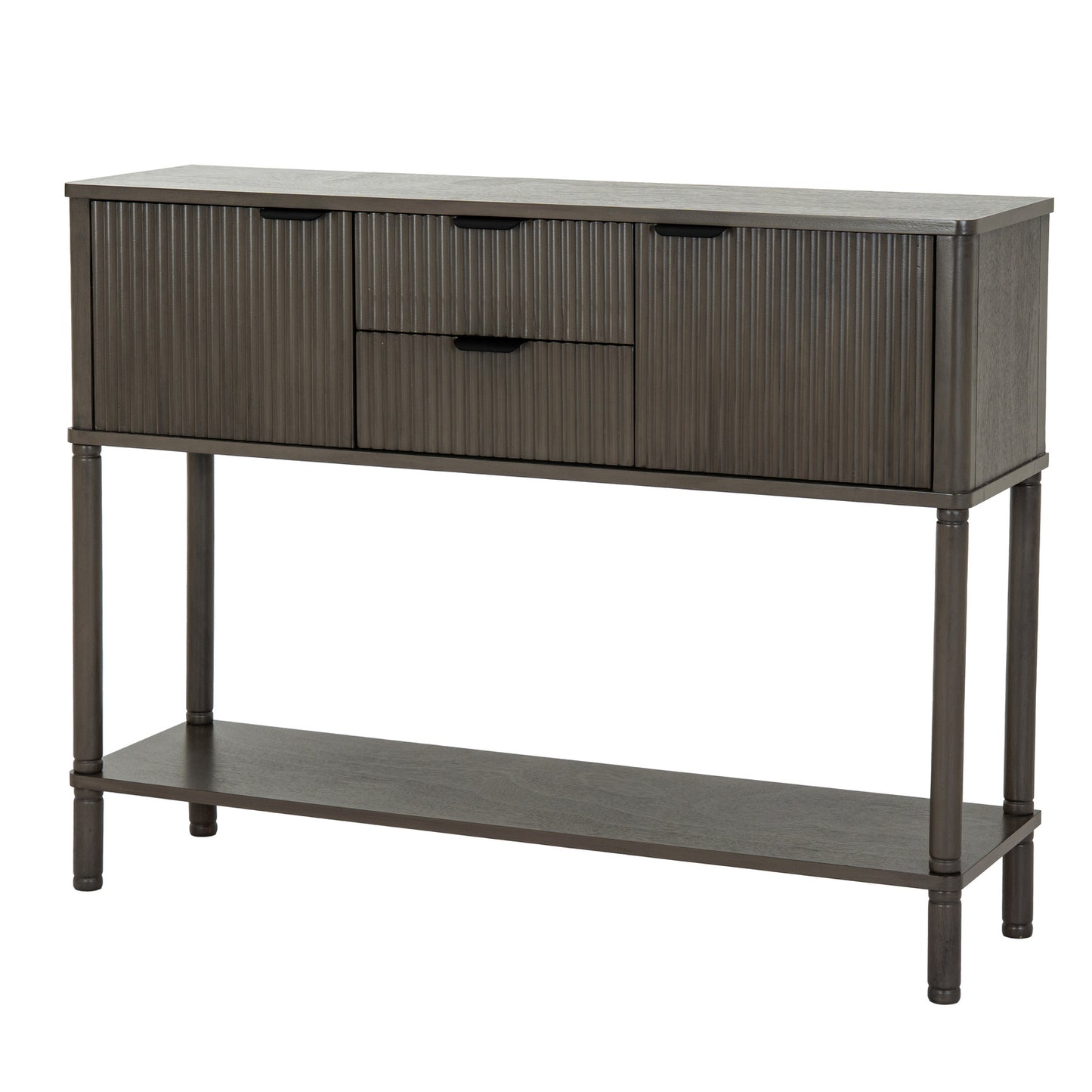 Reed Wood 2 Drawer 2 Door Console