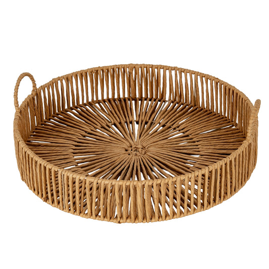 Large Loop Handle Tray – Timeless Decorative Serving Tray for Stylish UK Interiors