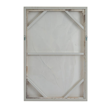 Terran Art Mounted in Wooden Frame | Modern Textured Wall Art