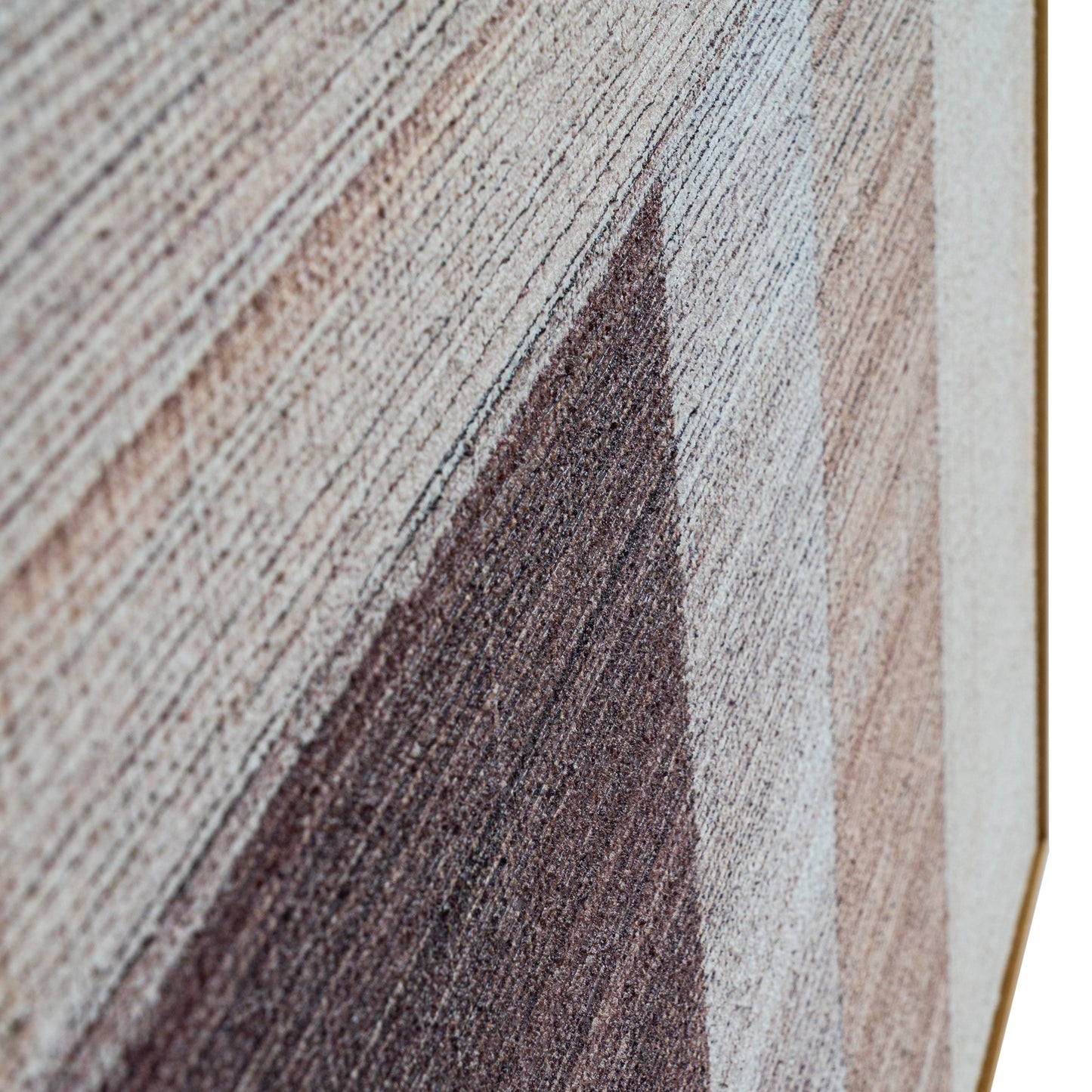 Umbora Hand Painted Canvas in Frame | Textured Neutral Wall Art 80 × 100cm