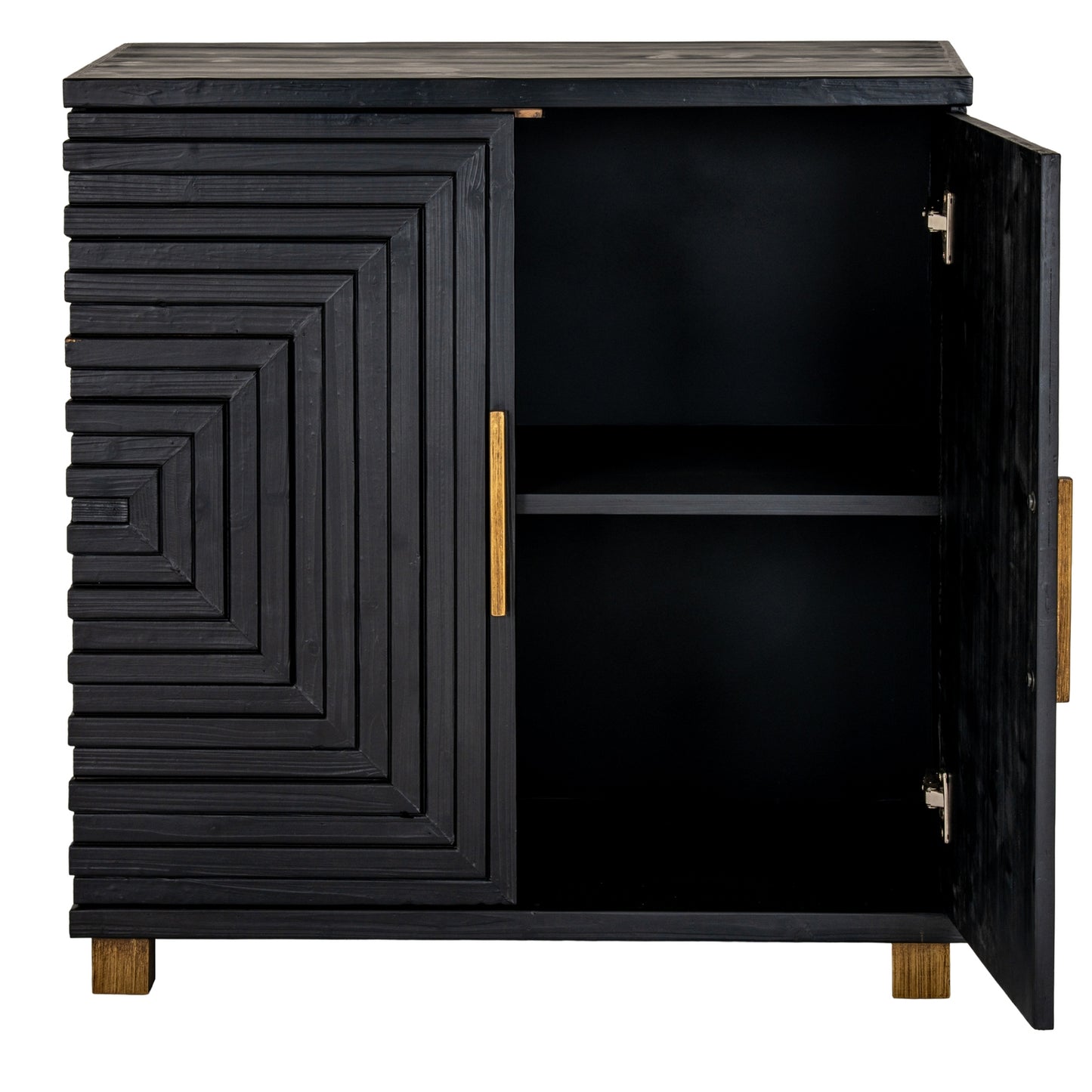 Lennox Black 2 Door Small Sideboard