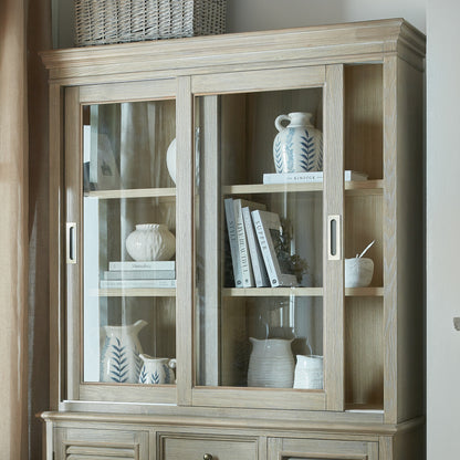 Delphine Sliding Glass Dresser Top