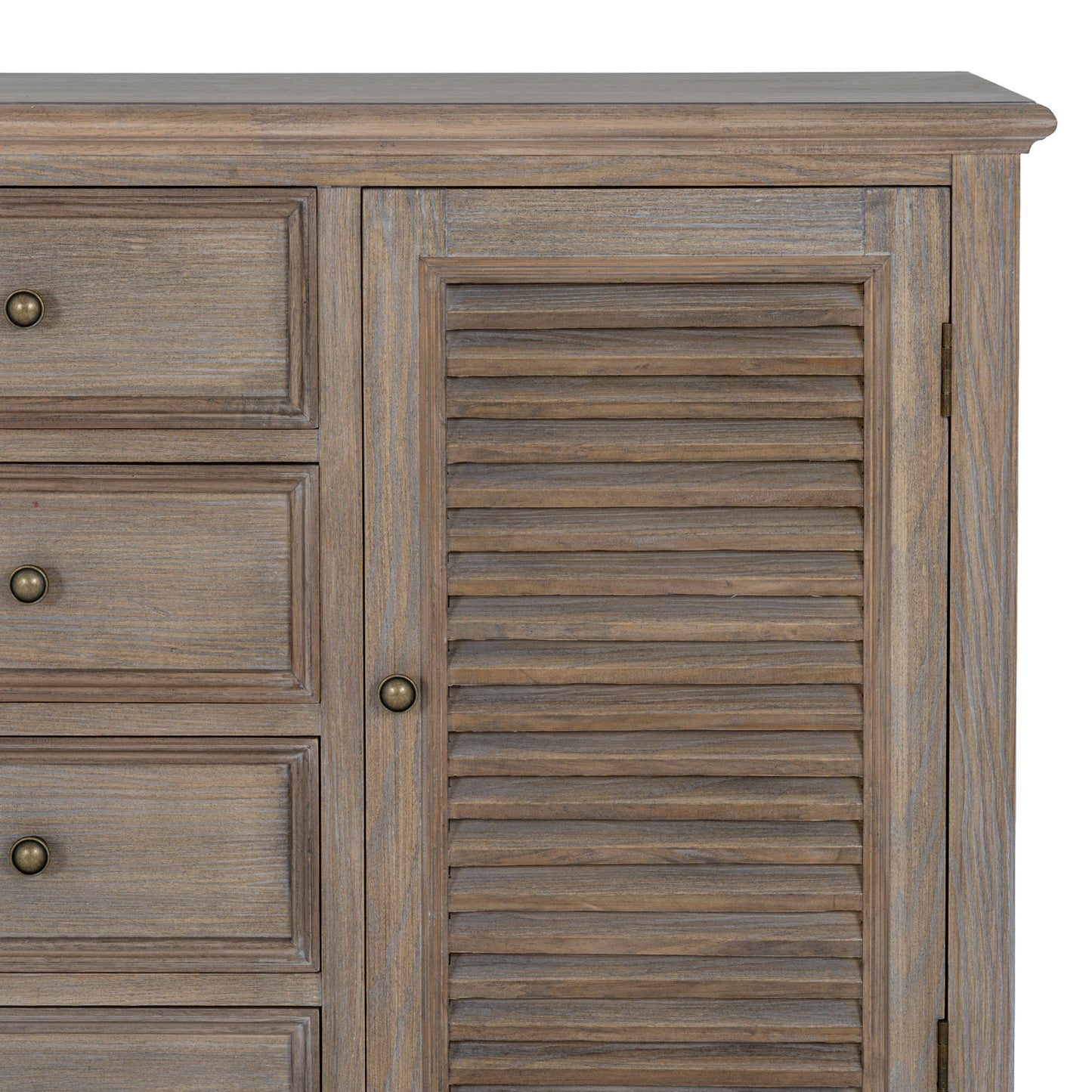 Delphine 2 Door and 4 Drawer Large Dresser Base