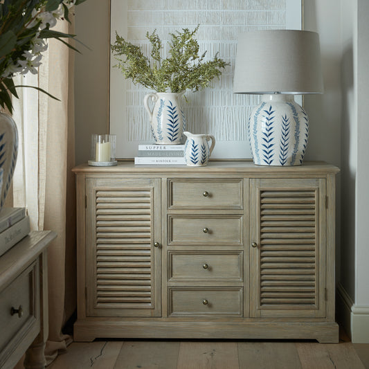 Delphine 2 Door and 4 Drawer Large Dresser Base