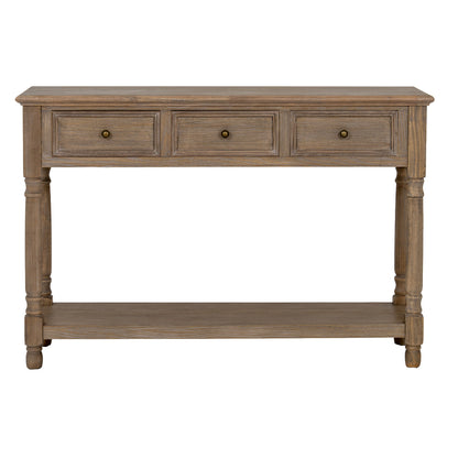 Delphine 3 Drawer Console With Shelf