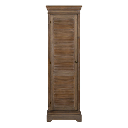 Delphine Wooden 1 Door Tall Cabinet