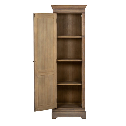 Delphine Wooden 1 Door Tall Cabinet