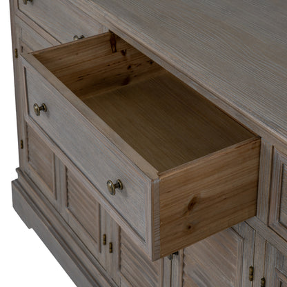 Delphine 6 Door 3 Drawer Large Dresser Base
