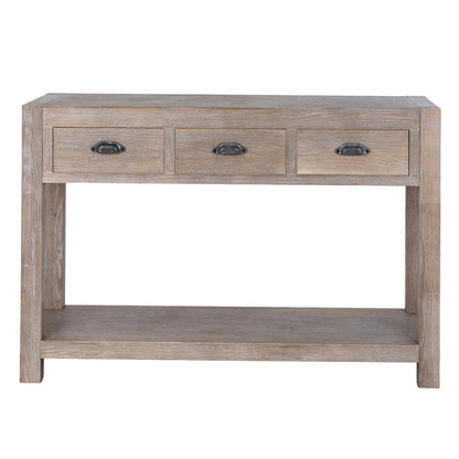Haldon 3 Drawer Console Table