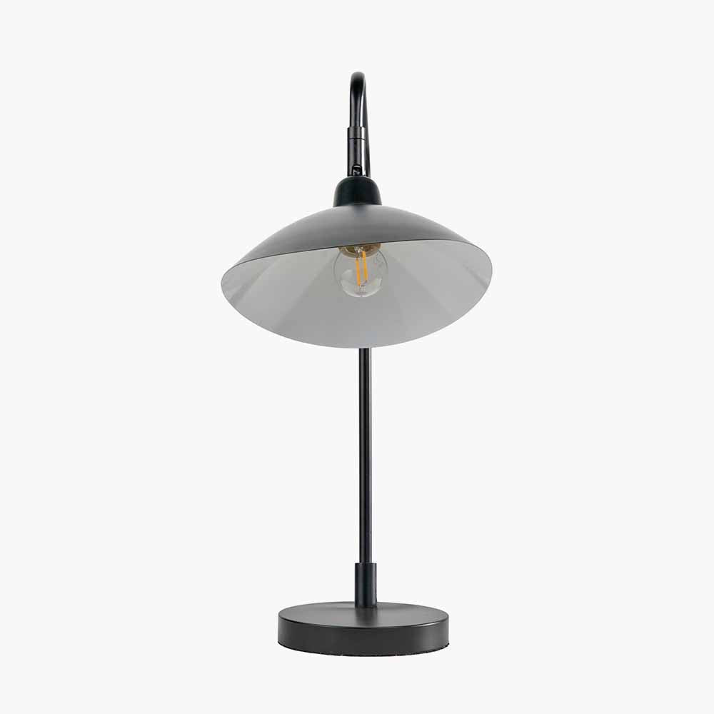 Toulon Black Metal Task Table Lamp | Modern Desk & Bedside Lighting