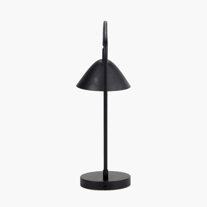 Toulon Black Metal Task Table Lamp | Modern Desk & Bedside Lighting