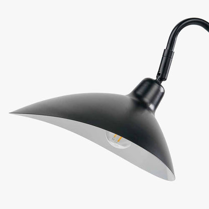 Toulon Black Metal Task Table Lamp | Modern Desk & Bedside Lighting