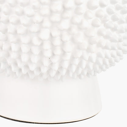 Wrenley Cream Ceramic Sea Urchin Table Lamp Base