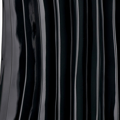 Devony Black Pleated Ceramic Table Lamp Base