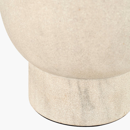 Althea Sandstone Table Lamp | Neutral Textured Lamp
