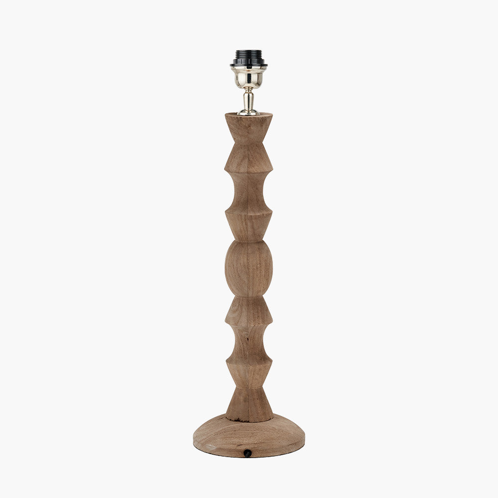 Ayra Wood Lamp Base Large Natural UK Noble Nook ayra-wood-lamp-base-large-natural-uk-noble-nook