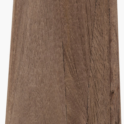 Esha Natural Conical Wood Table Lamp Base