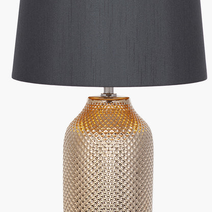 Nova Gold Textured Ceramic Table Lamp | Gold Table Lamp