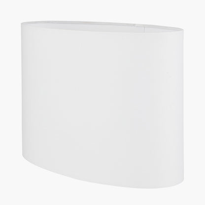 Osa Gold Jaguar Table Lamp with Ivory Oval Shade | Luxury Statement Lighting