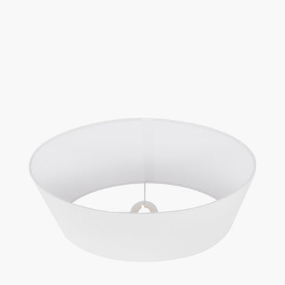 Osa Gold Jaguar Table Lamp with Ivory Oval Shade | Luxury Statement Lighting