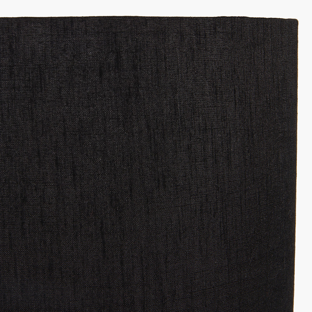 Oskar Black & White Chevron Table Lamp with Stellan 40cm Gold Lined Shade | Modern Lighting