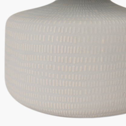 Kai Duck Egg Textured Ceramic Table Lamp | Scandi Coastal Lamp