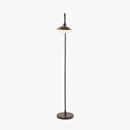 Toulon Black Metal Task Floor Lamp | Modern Reading Floor Lamp