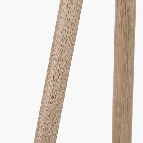Contemporary Design blending silver metal with grey wood grain for a modern aesthetic. Dimensions W40xD40xH158cm Perfect fit for compact corners or statement lighting in open spaces. Shop online today at www.nobleandnook.co.uk