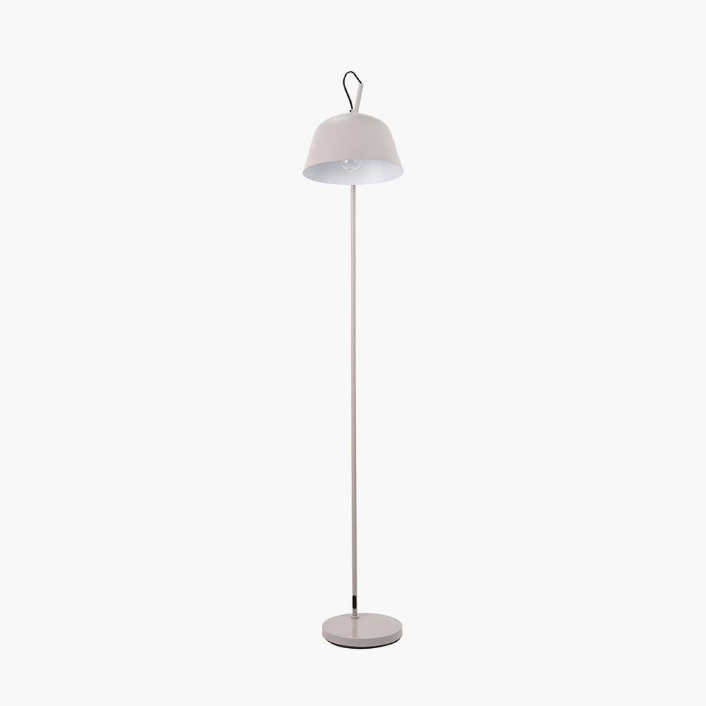 Amalie Grey Metal Retro Task Floor Lamp | Adjustable Modern Reading Lamp