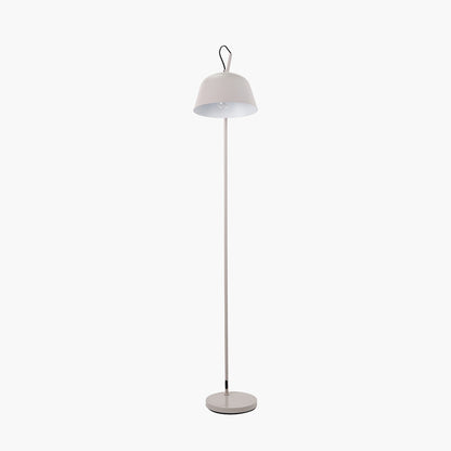 Amalie Grey Metal Retro Task Floor Lamp | Adjustable Modern Reading Lamp