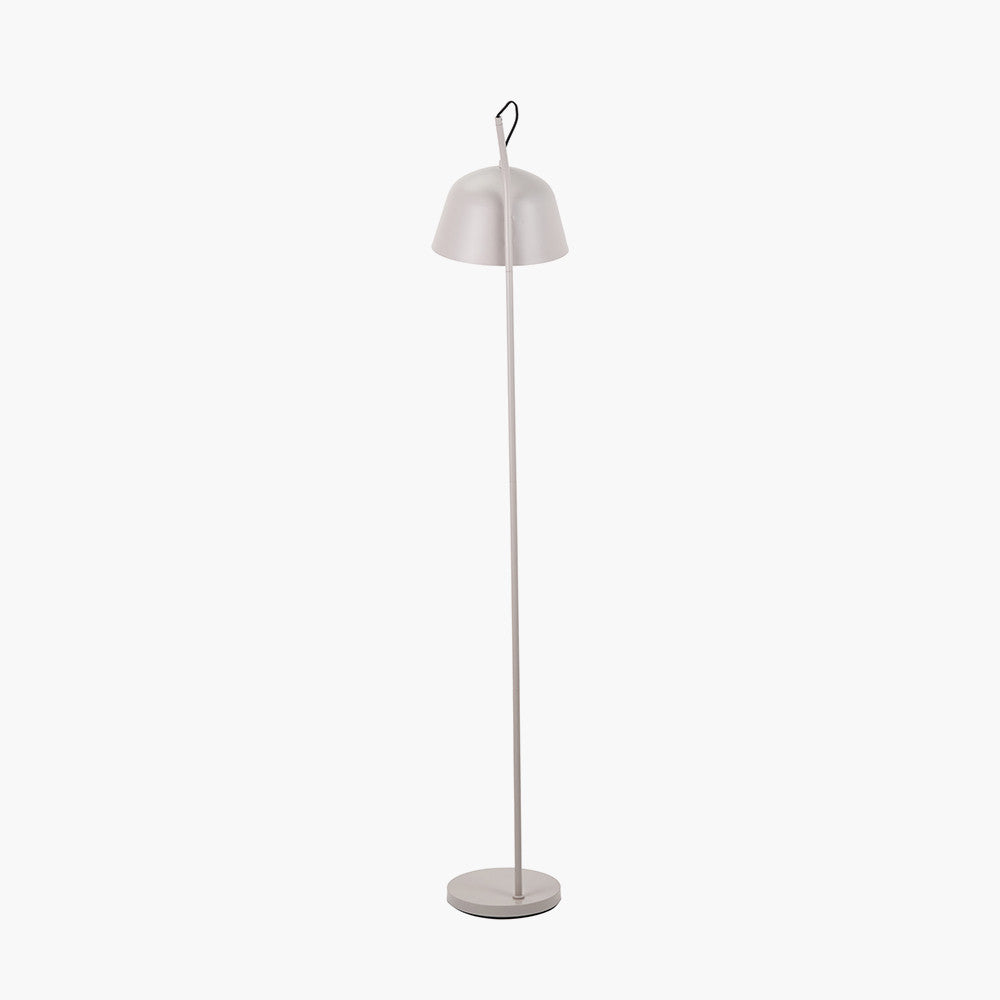 Amalie Grey Metal Retro Task Floor Lamp | Adjustable Modern Reading Lamp