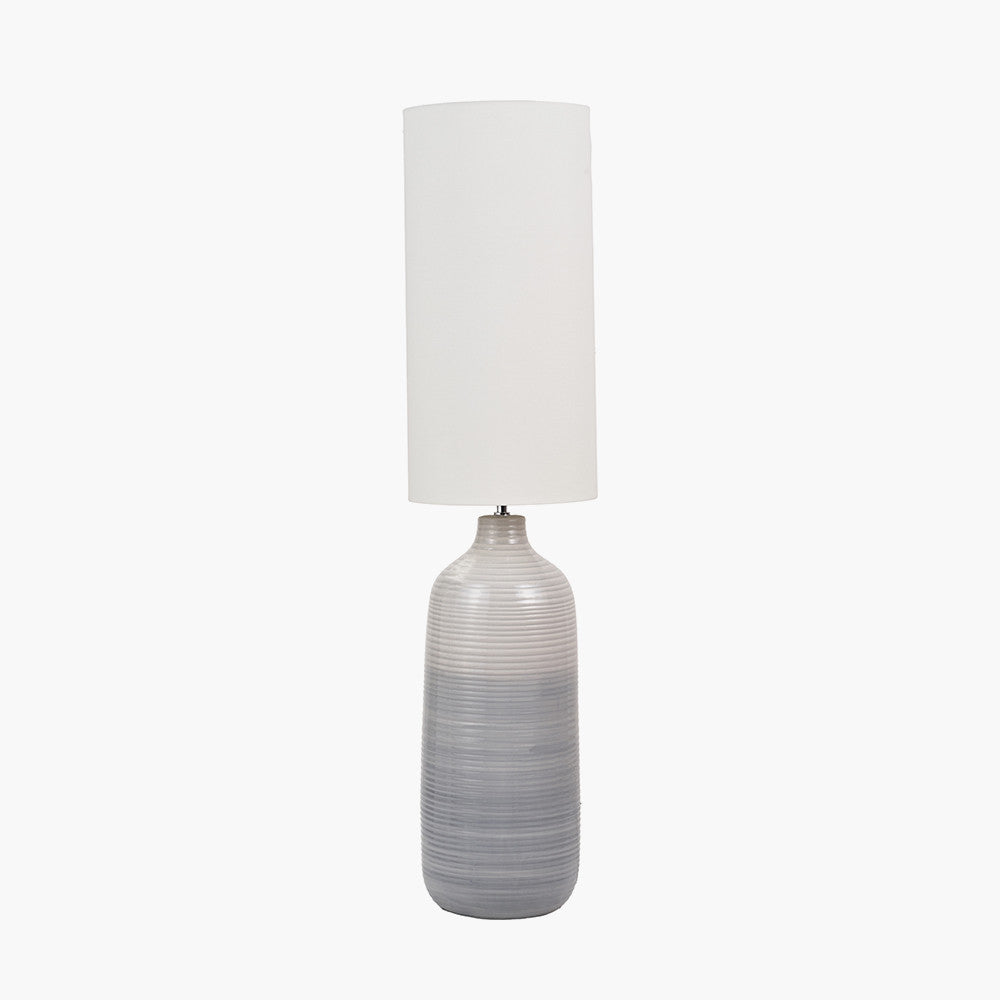 Venus Blue & Grey Ombre Ceramic Floor Lamp