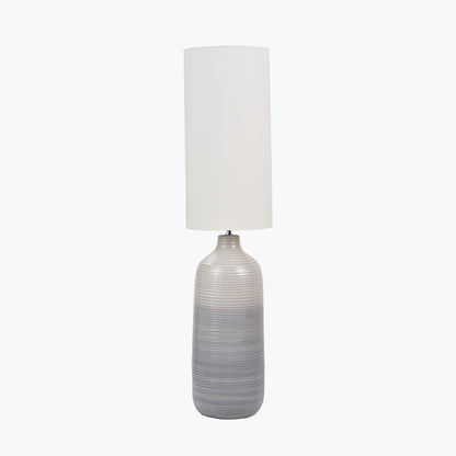 Venus Blue & Grey Ombre Ceramic Floor Lamp