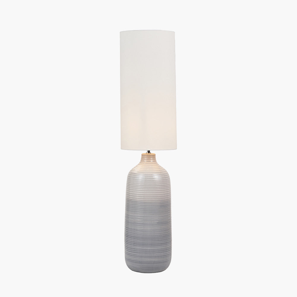 Venus Blue & Grey Ombre Ceramic Floor Lamp