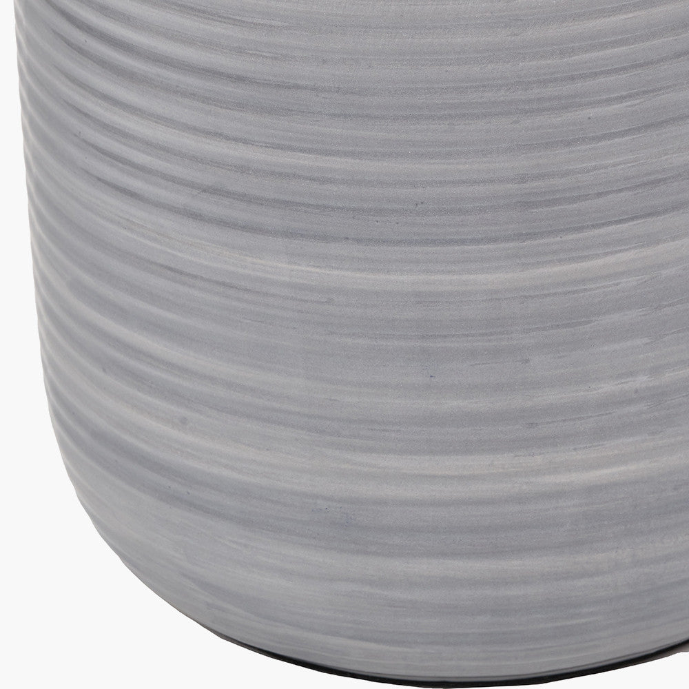 Venus Blue & Grey Ombre Ceramic Floor Lamp