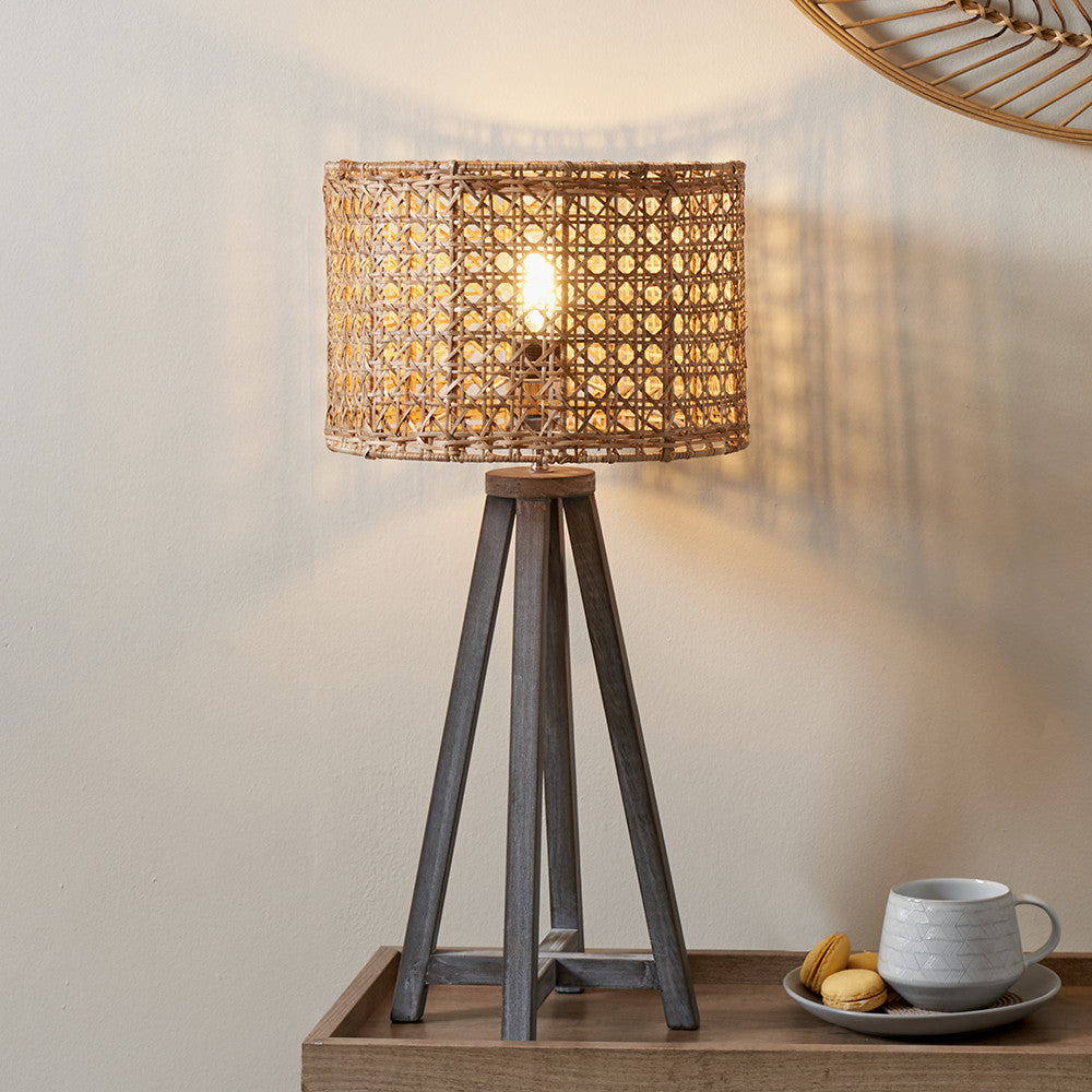 Dauphine 30cm French Cane Lampshade