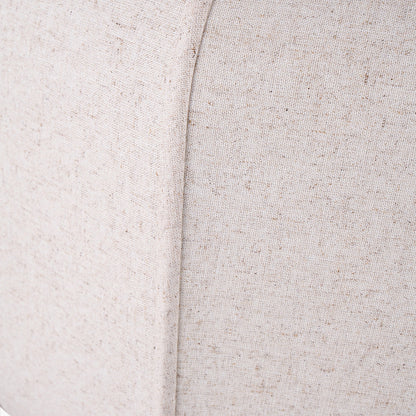 Oscar Natural Linen Structured Pendant