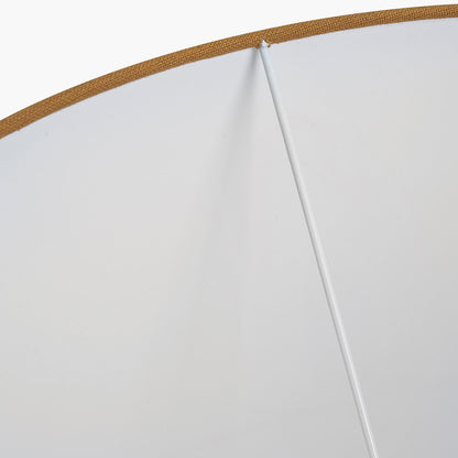 Winston 45cm Mustard Handloom Tapered Lampshade