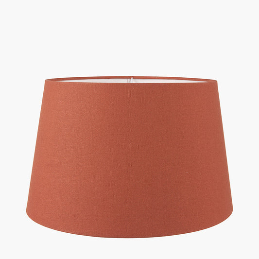Winston 45cm Tobacco Handloom Tapered Lampshade – Natural Luxury for Timeless UK Interiors